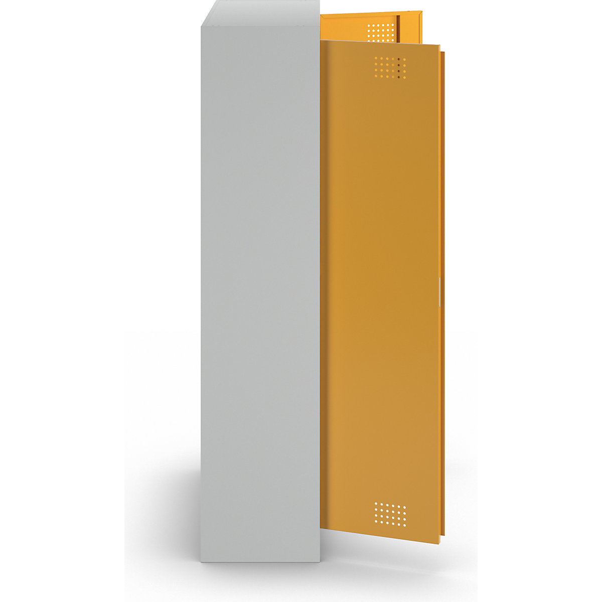 Umweltschrank eurokraft basic Höhe 1800 mm, 3 Wannenböden – Bild 5