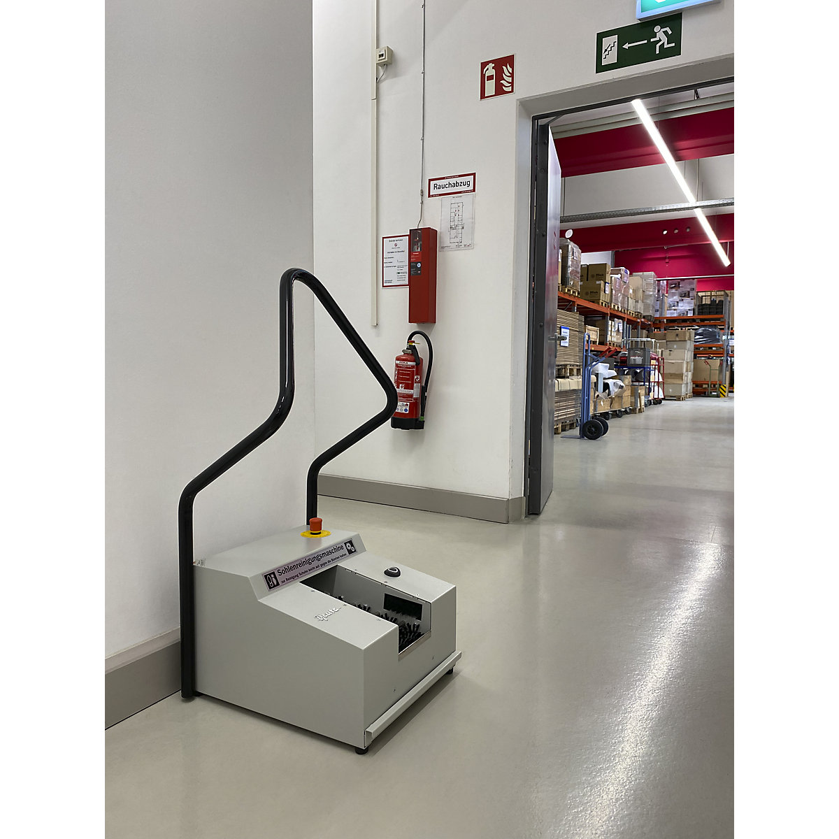 Trocken-Sohlenreinigungs-Maschine SOLAMAT 90 Heute Länge 560 mm – Bild 4