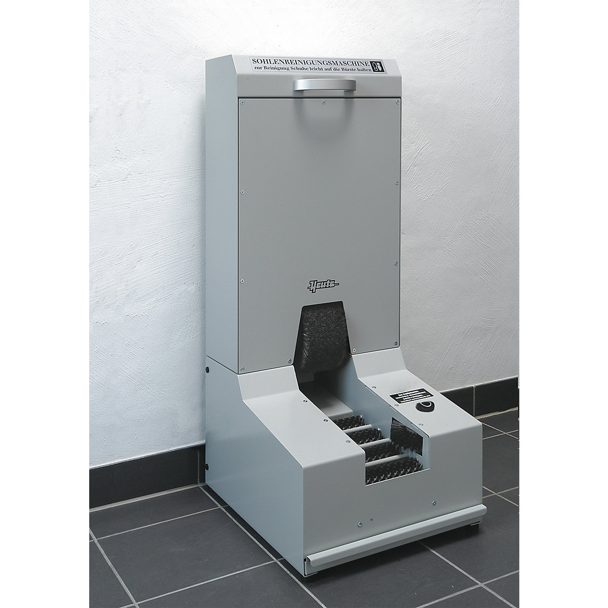 Trocken-Sohlenreinigungs-Maschine SOLAMAT 100 Heute Länge 600 mm, ESD-Bürsten