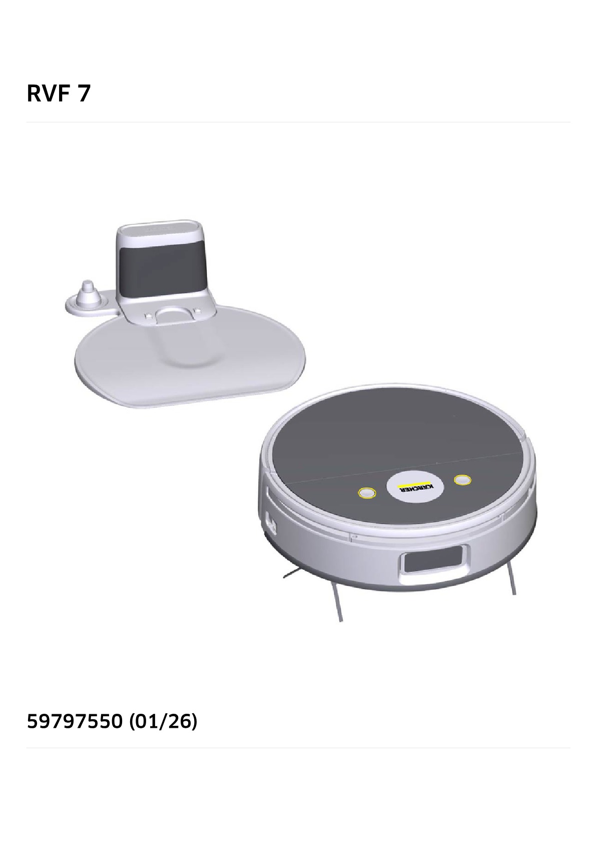 Saugwischroboter mit Walze RVF 7 – Bild 16