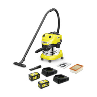 Akku-Nass-/Trockensauger WD 4-18 S Dual Battery Set
